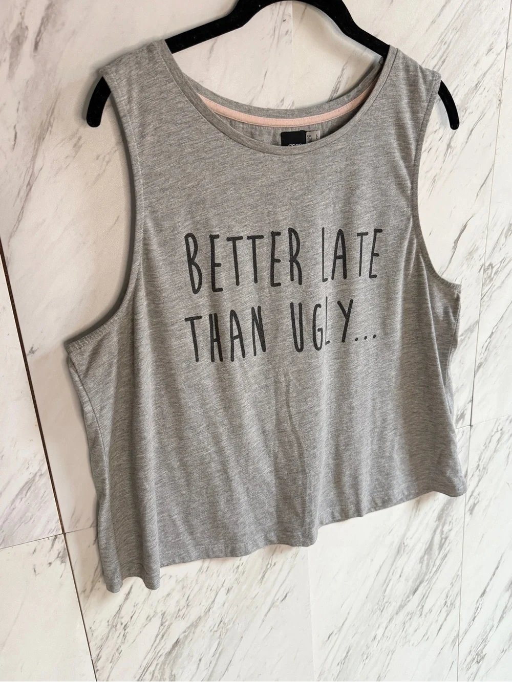 Bundle of 2 Cozy Lounge Graphic Tops - ASOS & Forever 21 Grey White Size Medium